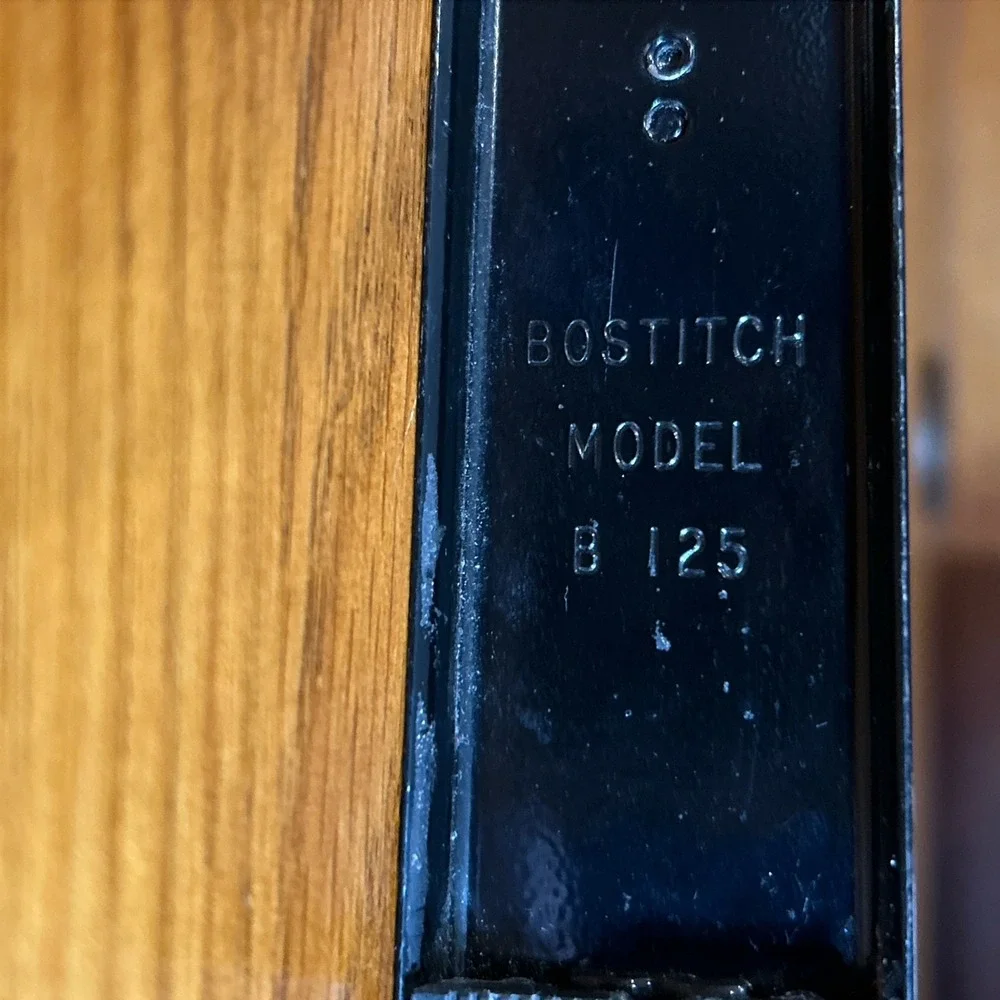 Vintage Bostitch Compact Stapler Model B 125 USA MADE Tested And Works Great